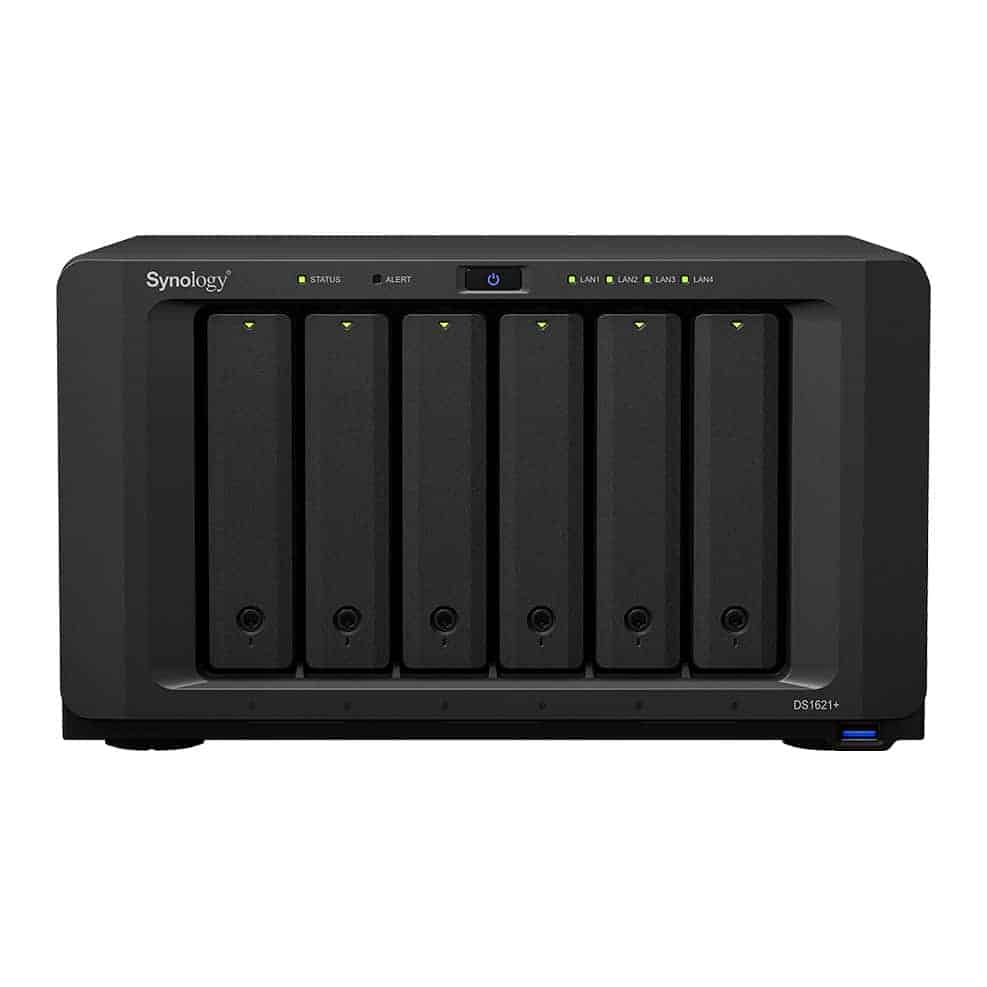 (image for) Synology DS1621+ Desktop NAS with 6x 12TB Synology HAT3310 HDD